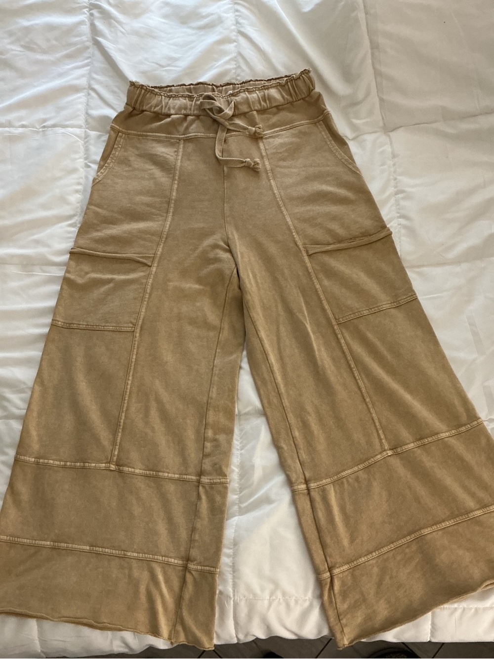 Three Bird Nest Lucky One Wide Leg Pant - Camel